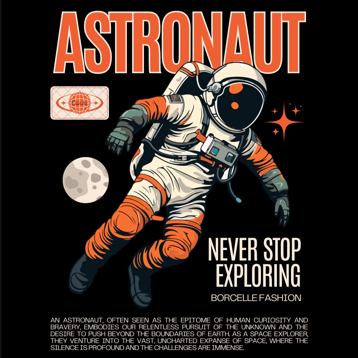 Astronaut Oversized T-Shirt